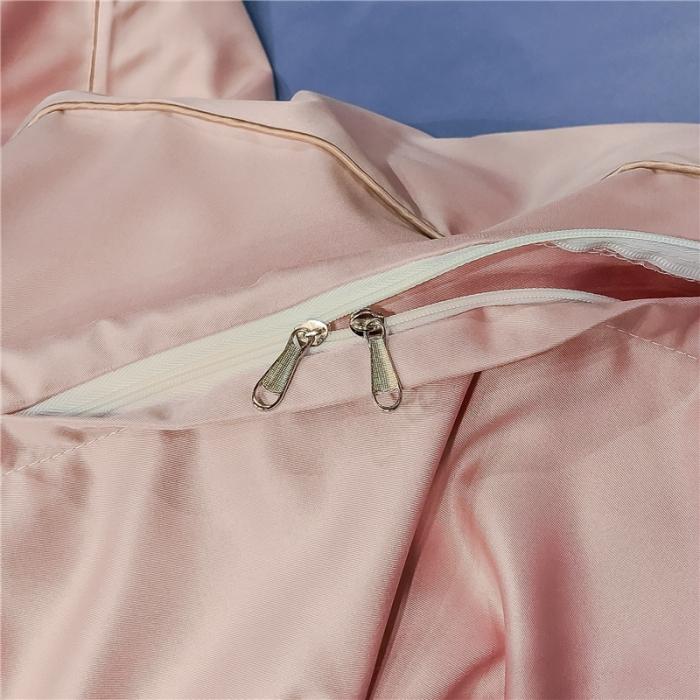 91家纺网 家纺一手货源 找家纺 （总）润缦 2020新款水洗真丝四件套双拼系列