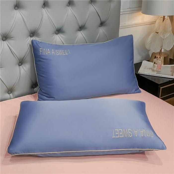 91家纺网 家纺一手货源 找家纺 （总）润缦 2020新款水洗真丝四件套双拼系列