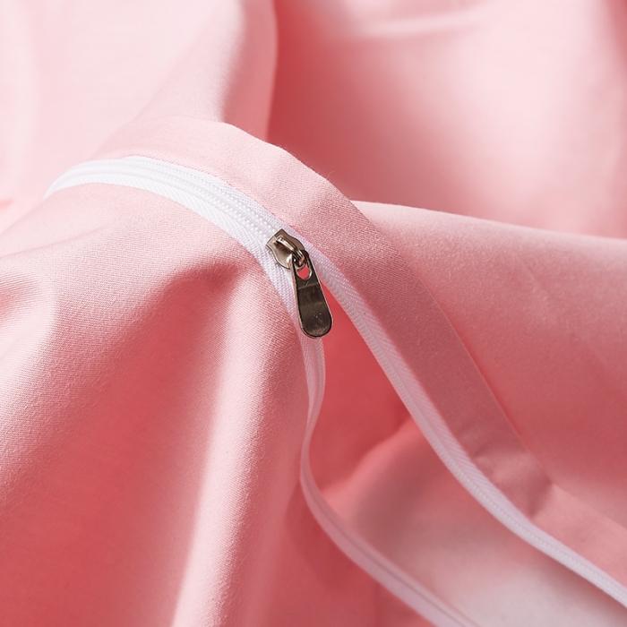 91家纺网 家纺一手货源 找家纺 安妮 2020新款水洗真丝凯茜四件套 玉粉