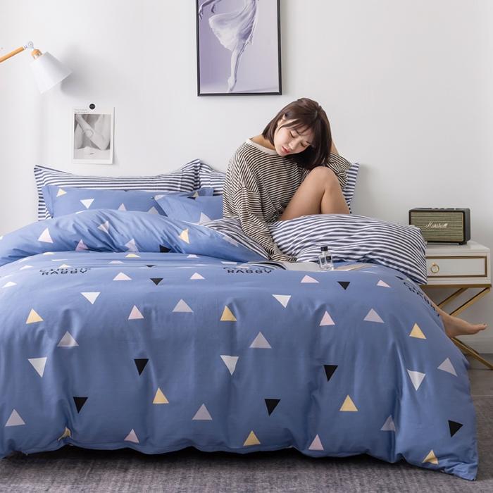 91家纺网 家纺一手货源 找家纺 芃成 2020新款12868全棉四件套 爱巢