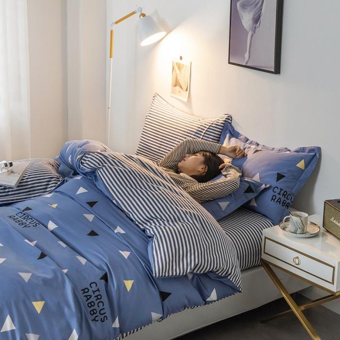 91家纺网 家纺一手货源 找家纺 芃成 2020新款12868全棉四件套 爱巢