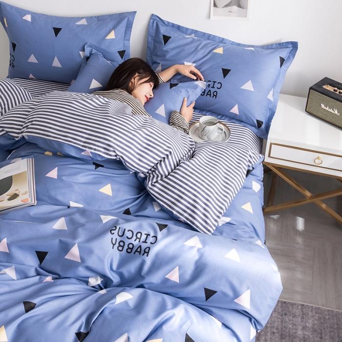 91家纺网 家纺一手货源 找家纺 芃成 2020新款12868全棉四件套 爱巢