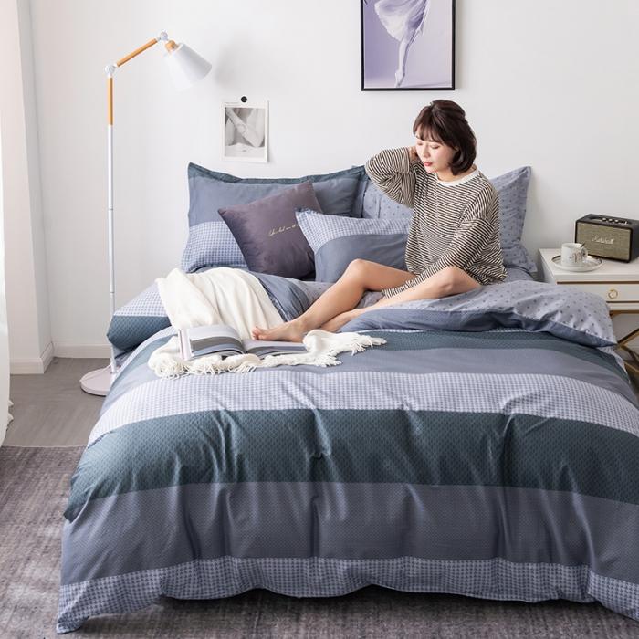 91家纺网 家纺一手货源 找家纺 芃成 2020新款12868全棉四件套 安蒂亚