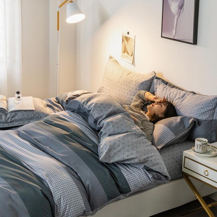 91家纺网 家纺一手货源 找家纺 芃成 2020新款12868全棉四件套 安蒂亚