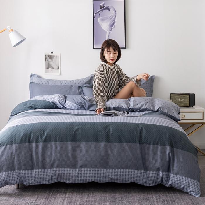 91家纺网 家纺一手货源 找家纺 芃成 2020新款12868全棉四件套 安蒂亚