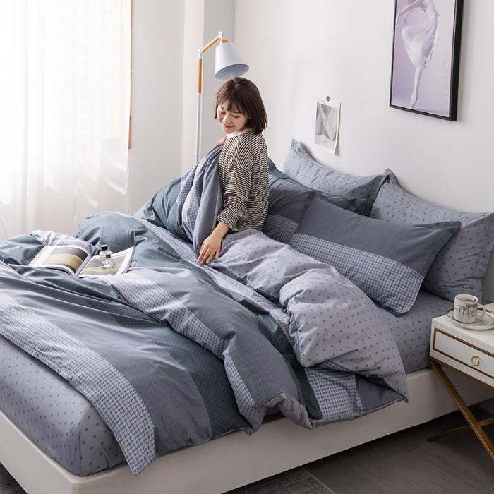 91家纺网 家纺一手货源 找家纺 芃成 2020新款12868全棉四件套 安蒂亚