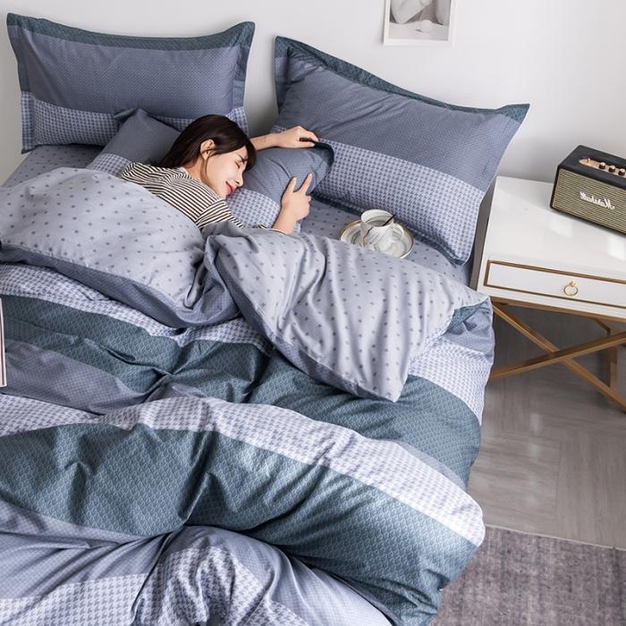 91家纺网 家纺一手货源 找家纺 芃成 2020新款12868全棉四件套 安蒂亚