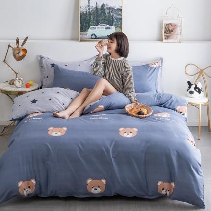 芃成 2020新款12868全棉四件套 布朗熊