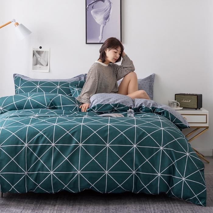 91家纺网 家纺一手货源 找家纺 芃成 2020新款12868全棉四件套 城市心情