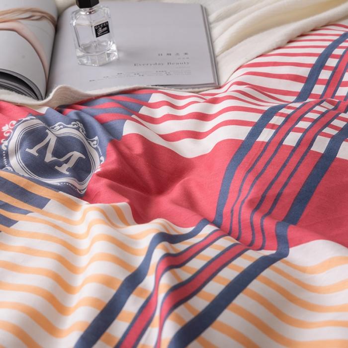 91家纺网 家纺一手货源 找家纺 芃成 2020新款12868全棉四件套 风情驿站