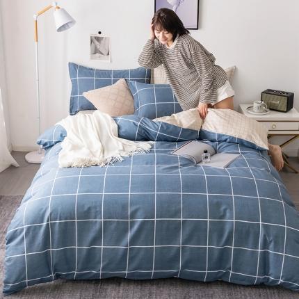 芃成 2020新款12868全棉四件套 简约格调