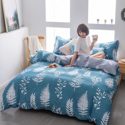 芃成 2020新款12868全棉四件套 叶叶情思