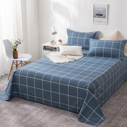 91家纺网 家纺一手货源 找家纺 芃成 2020新款12868全棉单床单 简约格调