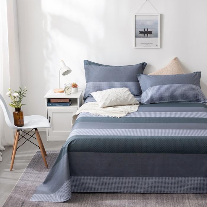 91家纺网 家纺一手货源 找家纺 芃成 2020新款12868全棉单床单 安蒂亚