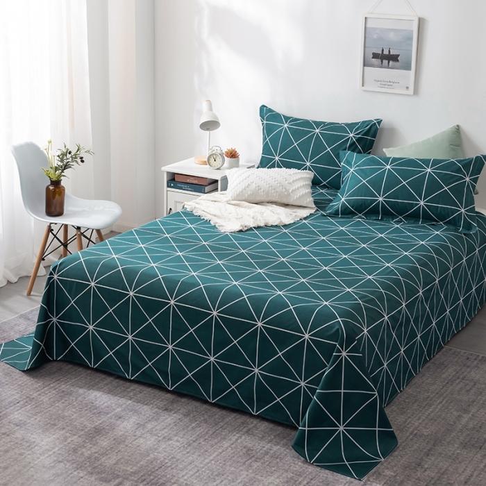 91家纺网 家纺一手货源 找家纺 芃成 2020新款12868全棉单床单 城市心情