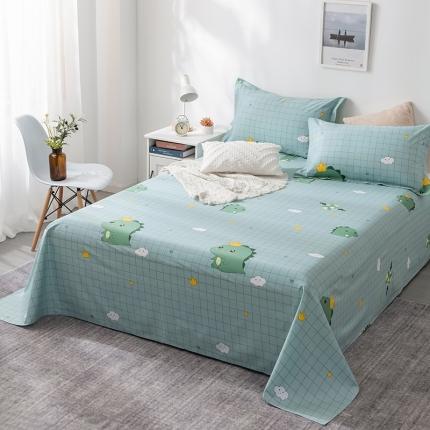 芃成 2020新款12868全棉单床单 动漫恐龙