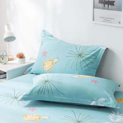 91家纺网 家纺一手货源 找家纺 芃成 2020新款12868全棉单枕套一只 金菠萝