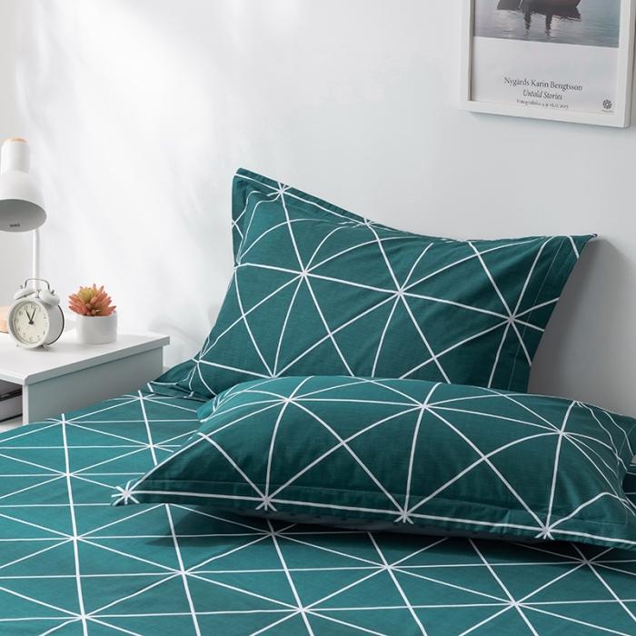 91家纺网 家纺一手货源 找家纺 芃成 2020新款12868全棉单枕套一只 城市心情