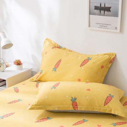 芃成 2020新款12868全棉单枕套一只 可爱萝卜