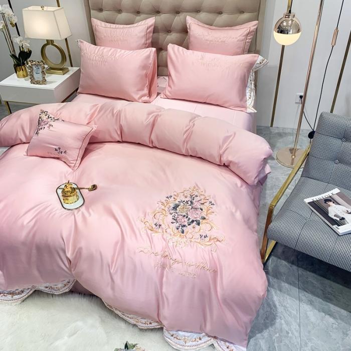 91家纺网 家纺一手货源 找家纺 （总）安妮 2020新款双面水洗真丝贡缎四件套