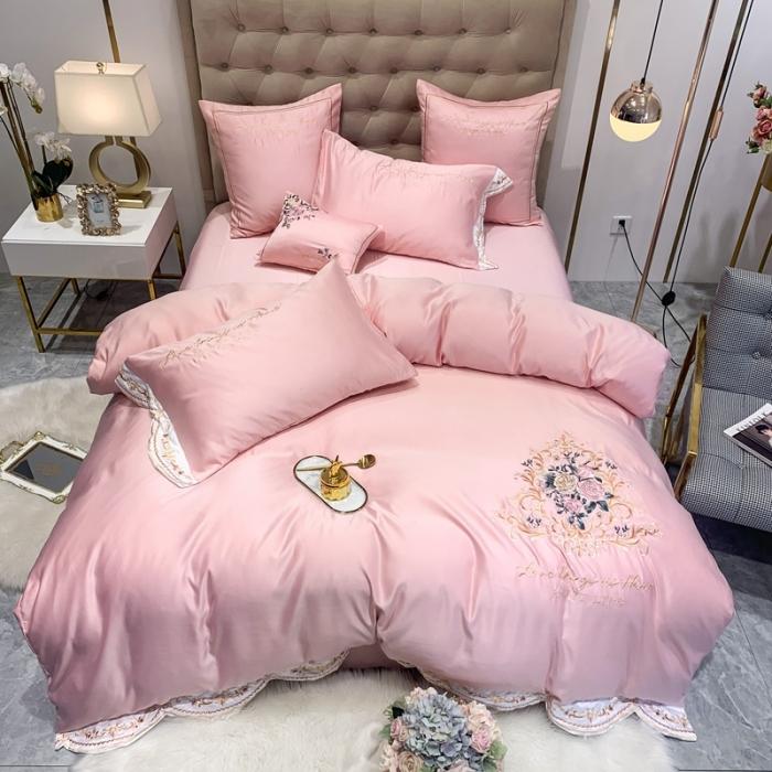 91家纺网 家纺一手货源 找家纺 （总）安妮 2020新款双面水洗真丝贡缎四件套