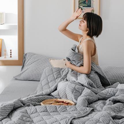 91家纺网 家纺一手货源 找家纺 （总）尚品本色 2023新款尚品本色针织棉夏被