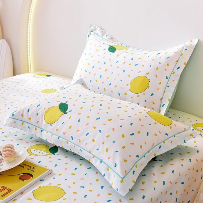 91家纺网 家纺一手货源 找家纺 甜之梦 2025新款13372单品枕套一只 柠檬茶