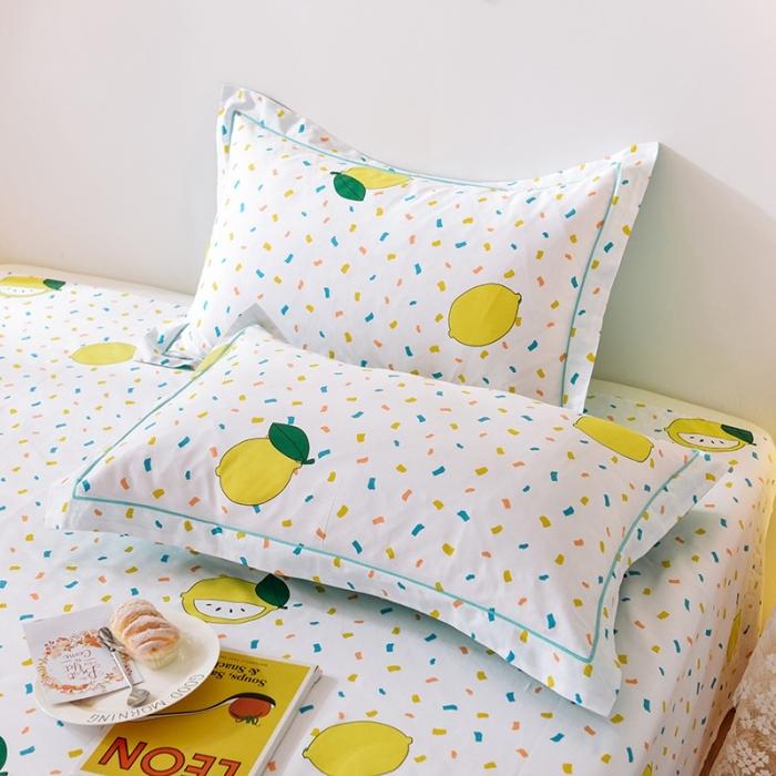 91家纺网 家纺一手货源 找家纺 甜之梦 2025新款13372单品枕套一只 柠檬茶