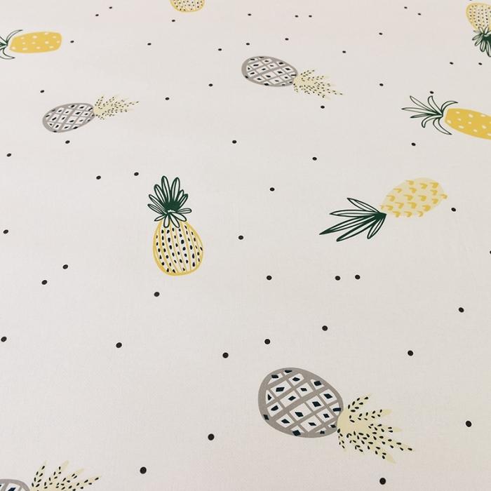 91家纺网 家纺一手货源 找家纺 甜之梦 2025新款13372单品床单 菠萝物语