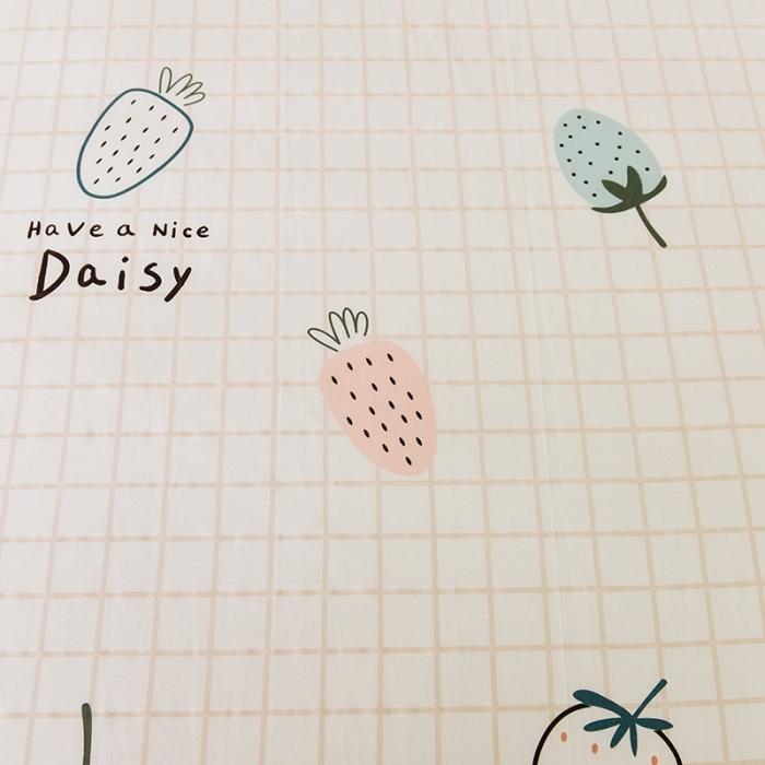 91家纺网 家纺一手货源 找家纺 甜之梦 2025新款13372单品床单 格子草莓