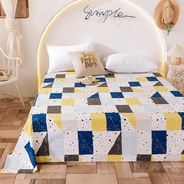 91家纺网 家纺一手货源 找家纺 甜之梦 2025新款13372单品床单 痕迹兰