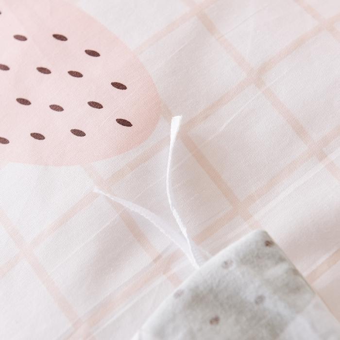 91家纺网 家纺一手货源 找家纺 甜之梦 2025新款13372单品被套 格子草莓