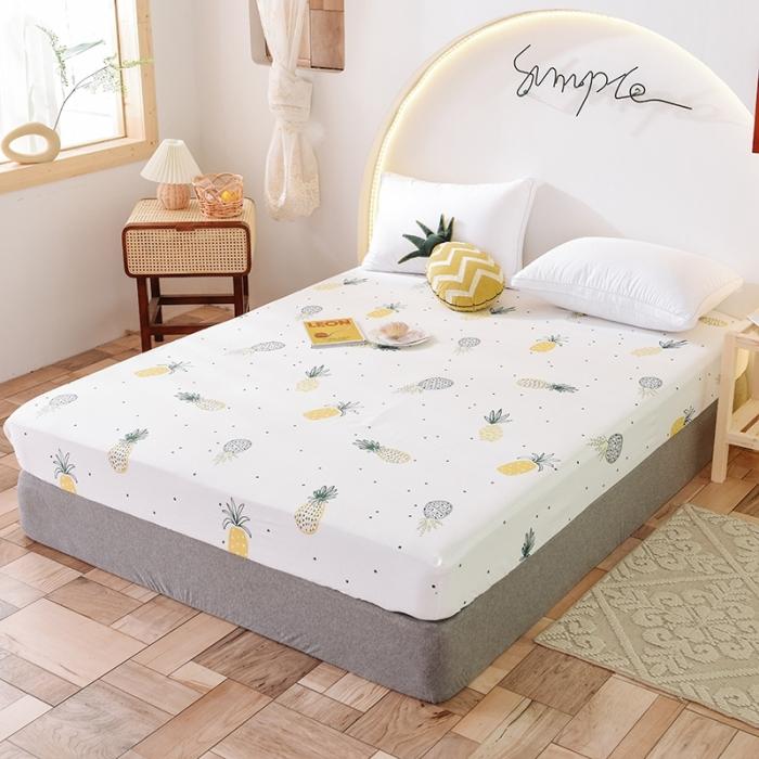 91家纺网 家纺一手货源 找家纺 甜之梦 2025新款13372单品床笠 菠萝物语