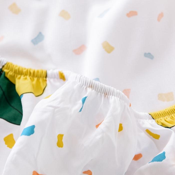 91家纺网 家纺一手货源 找家纺 甜之梦 2025新款13372单品床笠 柠檬茶