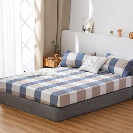 91家纺网 家纺一手货源 找家纺 （总）久典家纺 2019新款色织水洗棉基础款系列汇总单品床笠