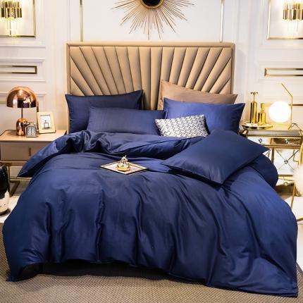 2024新款60S支长绒棉纯色轻奢四件套