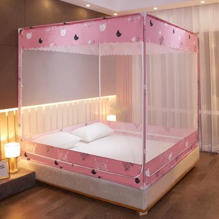 91家纺网 家纺一手货源 找家纺 （总）爱妮灵 2020新款坐床蚊帐款式1