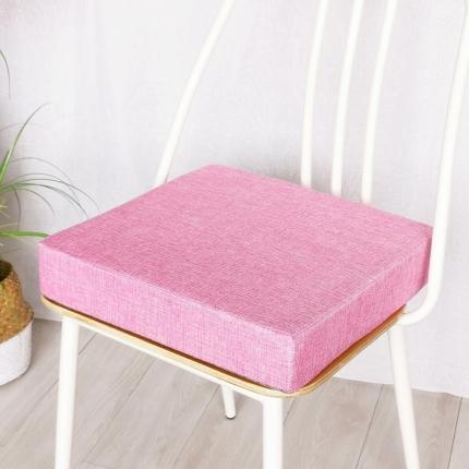 91家纺网 家纺一手货源 找家纺 厂家加工定制海绵坐垫棉麻坐垫透气夏季亚麻椅子垫飘窗垫木沙发垫