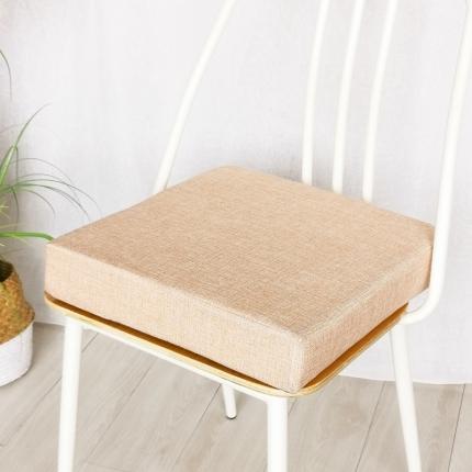 91家纺网 家纺一手货源 找家纺 厂家加工定制海绵坐垫棉麻坐垫透气夏季亚麻椅子垫飘窗垫木沙发垫