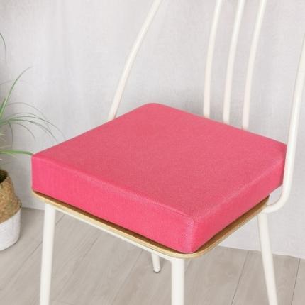 91家纺网 家纺一手货源 找家纺 厂家加工定制海绵坐垫棉麻坐垫透气夏季亚麻椅子垫飘窗垫木沙发垫