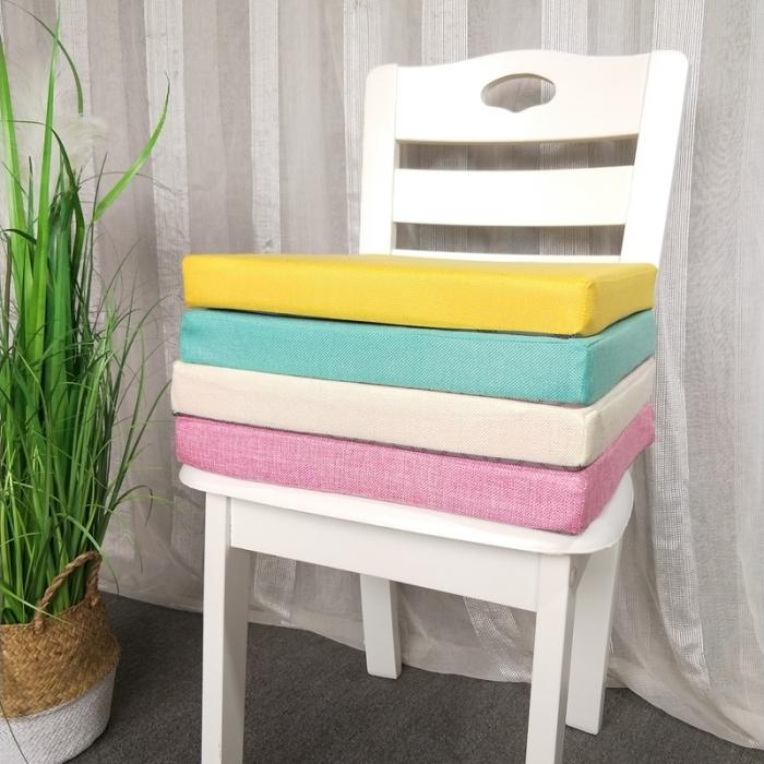 91家纺网 家纺一手货源 找家纺 厂家加工定制海绵坐垫棉麻坐垫透气夏季亚麻椅子垫飘窗垫木沙发垫