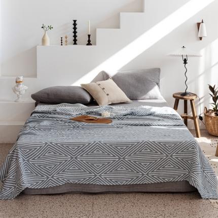 91家纺网 家纺一手货源 找家纺 （总）朴尔 2020年新款加厚三层水洗棉全棉纱布毛巾被