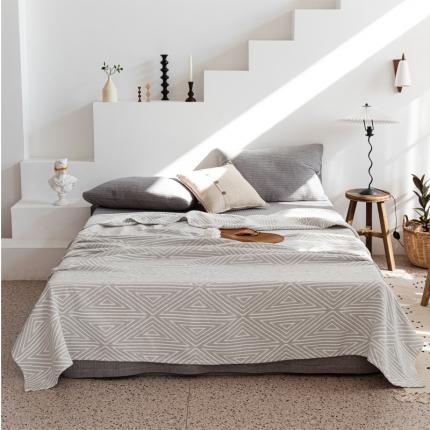 91家纺网 家纺一手货源 找家纺 （总）朴尔 2020年新款加厚三层水洗棉全棉纱布毛巾被