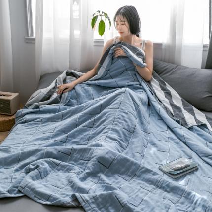 91家纺网 家纺一手货源 找家纺 （总）朴尔 2020年爆款三层水洗棉全棉纱布毛巾被