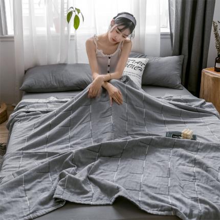 91家纺网 家纺一手货源 找家纺 （总）朴尔 2020年爆款三层水洗棉全棉纱布毛巾被