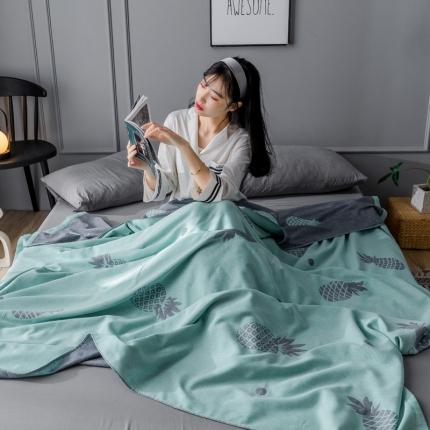 91家纺网 家纺一手货源 找家纺 （总）朴尔 2020年新款2020年新款双层全棉纱布毛巾被