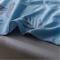 91家纺网 家纺一手货源 找家纺 朴尔2020年新款2020年新款双层全棉纱布毛巾被叶语-蓝
