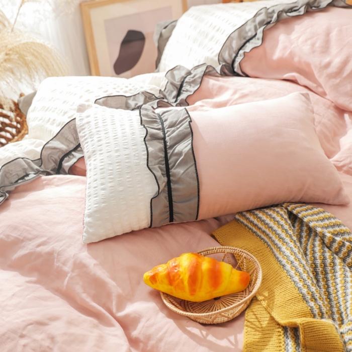 91家纺网 家纺一手货源 找家纺 （总）星野家居 2020新款小公主爱莎床裙款四件套