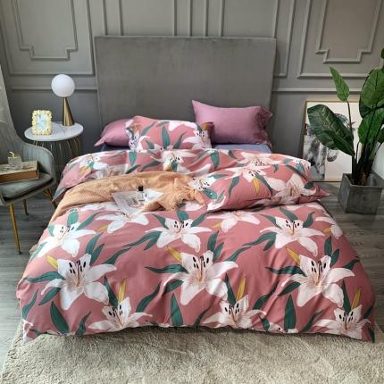 优然居 2020年活性印花四件套 莱索伊