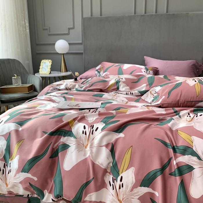 91家纺网 家纺一手货源 找家纺 优然居 2020年活性印花四件套 莱索伊